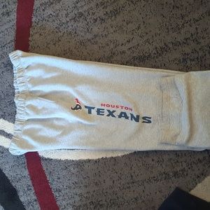 Men's Houston Texans sweatpants, wide leg, size 2XL